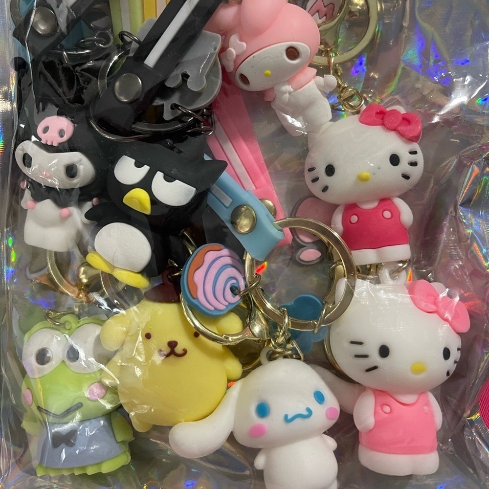 Sanrio-Themed Keychains - Adorable and Perfect for Gifts! 🎀✨
